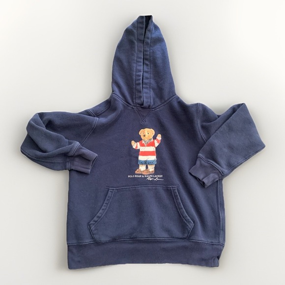 Polo Ralph Lauren Teddy Bear Fleece Hoodie - Picture 1 of 4